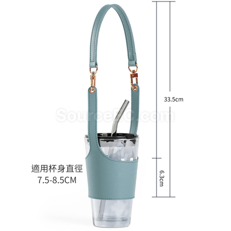 客製化魔鬼氈可調式飲料杯套禮品