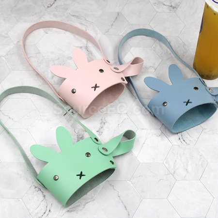 客製化兔子飲料杯套禮品