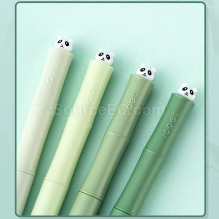 客製化竹子動物廣告筆禮品