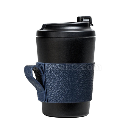 客製化北歐風皮革手提杯套禮品