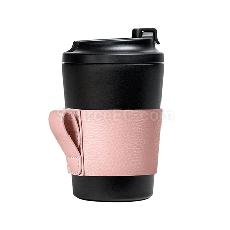 客製化北歐風皮革手提杯套禮品