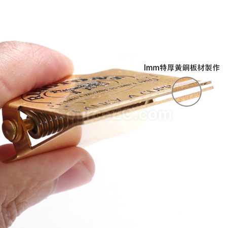 客製化黃銅夾子禮品