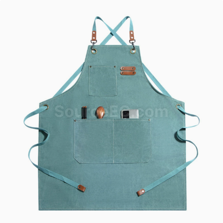 客製化交叉系帶牛仔圍裙禮品