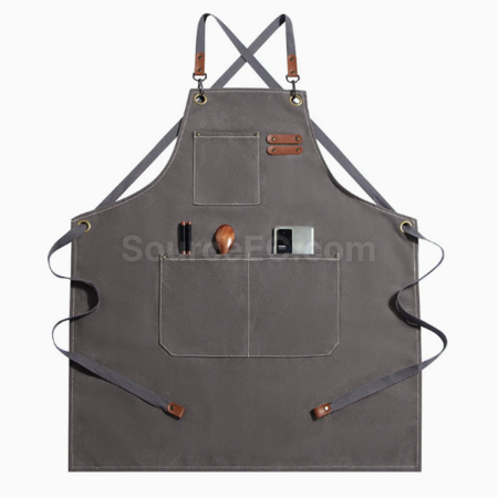 客製化交叉系帶牛仔圍裙禮品