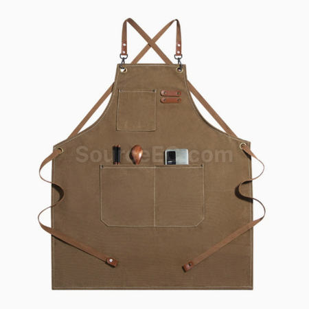 客製化交叉系帶牛仔圍裙禮品