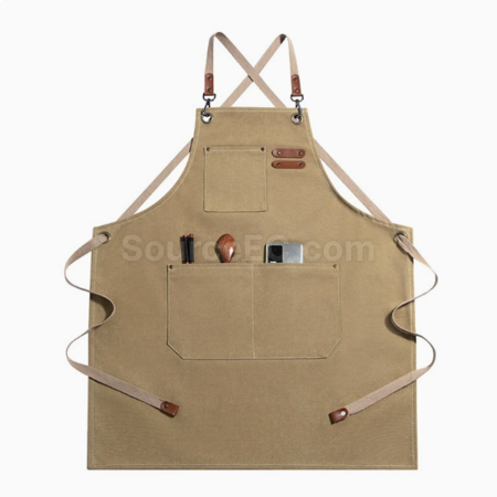 客製化交叉系帶牛仔圍裙禮品