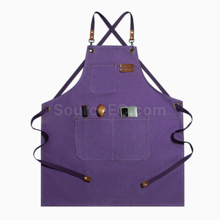 客製化交叉系帶牛仔圍裙禮品