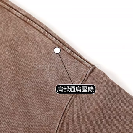 客製化230g/270g洗水做舊重磅純棉t恤禮品