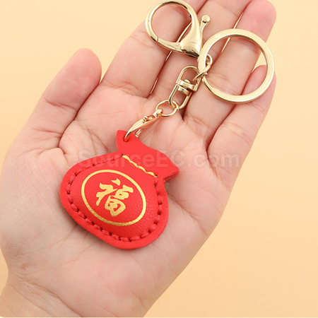客製化手工DIY PU福袋匙扣禮品
