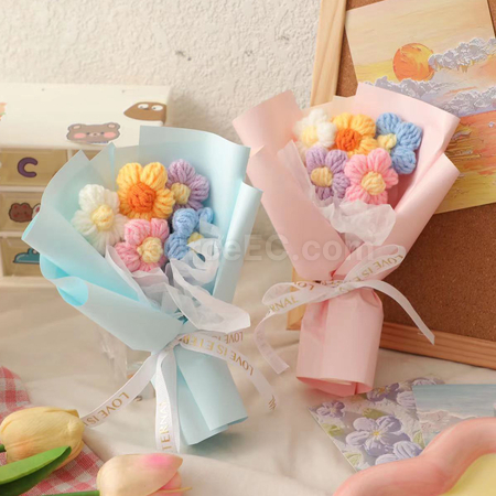 客製化針織小花束禮品