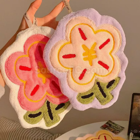 客製化小花擦手巾禮品