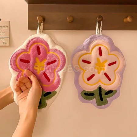 客製化小花擦手巾禮品