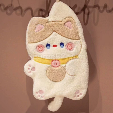 客製化小貓擦手巾禮品