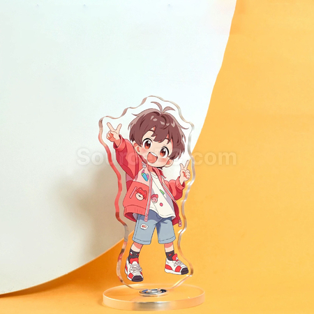 客製化亞克力旋轉人形立牌禮品