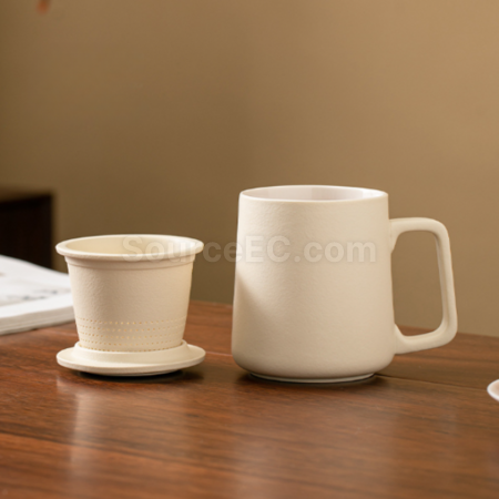 客製化陶瓷杯（茶水分離泡茶）禮品