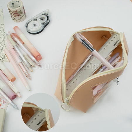 客製化PU開窗筆袋禮品