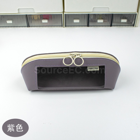 客製化PU開窗筆袋禮品