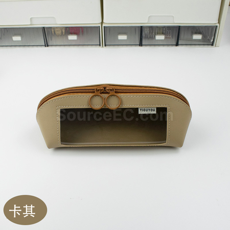 客製化PU開窗筆袋禮品