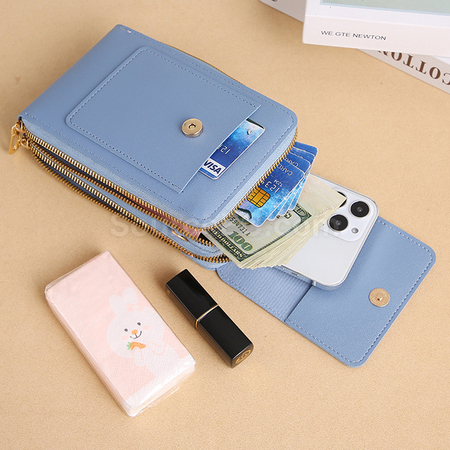 客製化手機觸屏斜挎包禮品