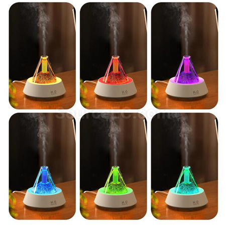 客製化七彩火山香薰機禮品