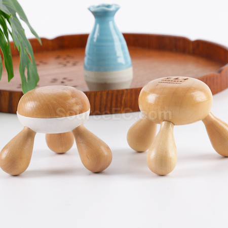 客製化木質手動按摩器禮品