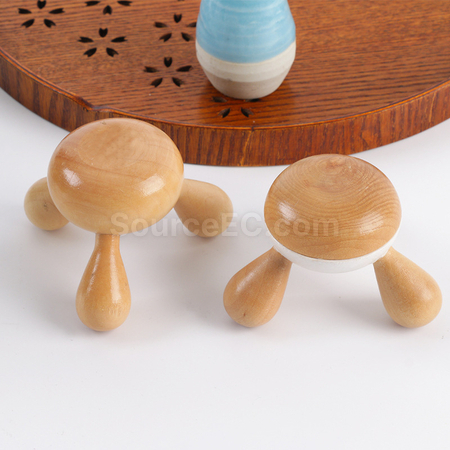 客製化木質手動按摩器禮品