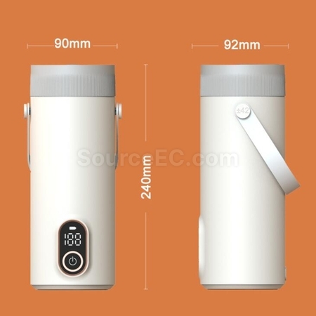 客製化隨身充電無線燒水不插電水壺禮品