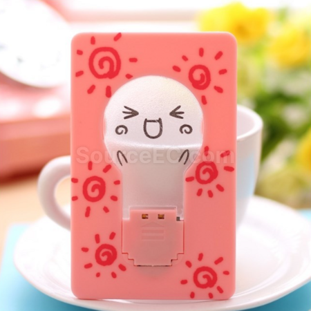客製化折疊卡片led小夜燈禮品