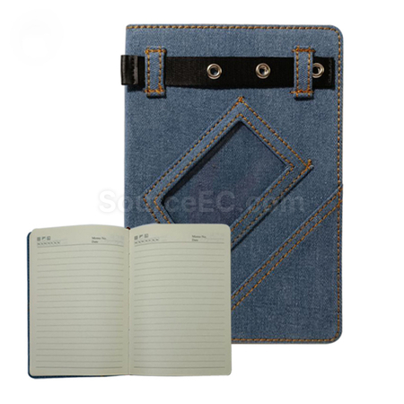 客製化牛仔布筆記本禮品