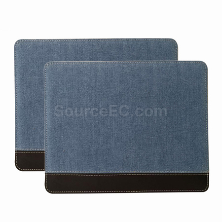 客製化牛仔布滑鼠墊禮品