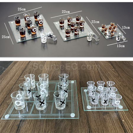 客製化井字遊戲酒杯套裝禮品