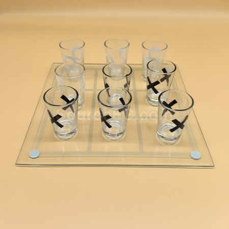 客製化井字遊戲酒杯套裝禮品