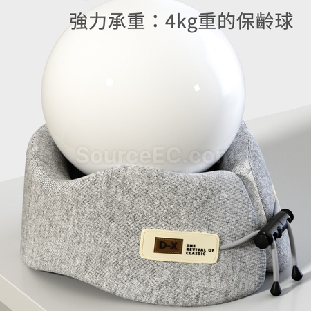 客製化可折疊收納記憶棉頸枕禮品