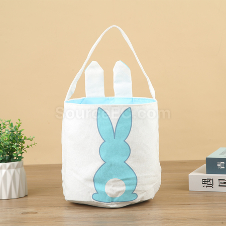 客製化兔耳環保圓桶袋禮品