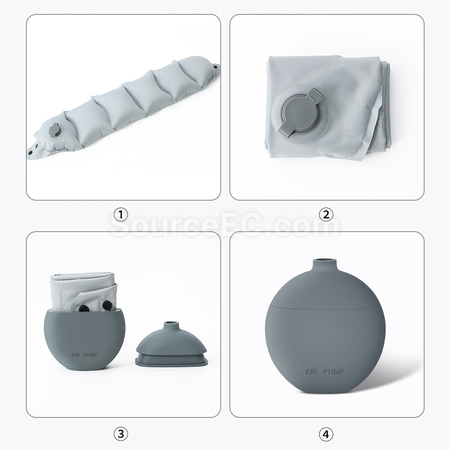 客製化按壓自動充氣枕頭禮品