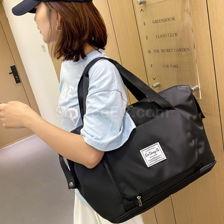 客製化可折疊擴充大容量旅行袋禮品