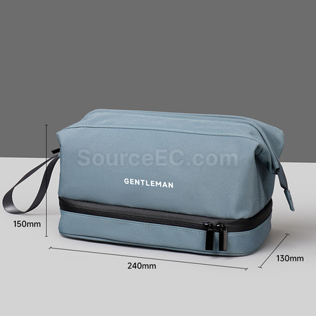 客製化乾濕分離防潑水洗漱包禮品