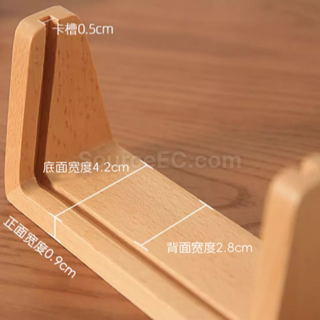 客製化簡約現代U型豎版亞克力相框禮品
