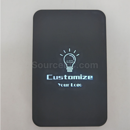 客製化LED發光Magsafe磁吸移動電源禮品