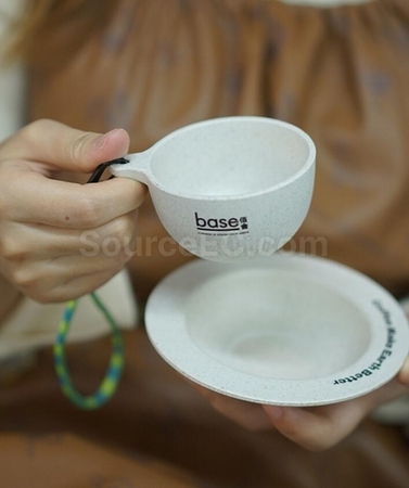 客製化咖啡渣 咖啡杯碟禮品