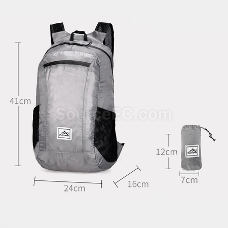 客製化超輕防水戶外折疊登山背包禮品