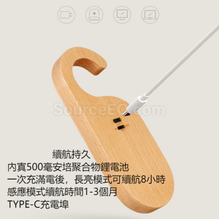 客製化留言人體感應燈禮品