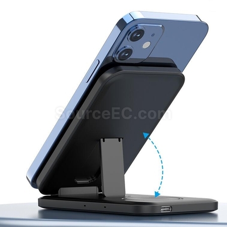 客製化創意伸縮自帶線移動電源禮品