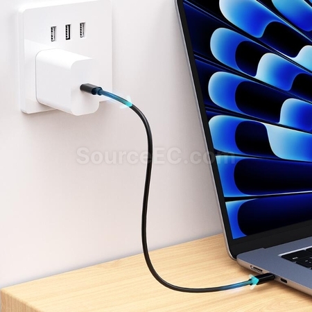 客製化帶鏡便攜充電線收納盒禮品