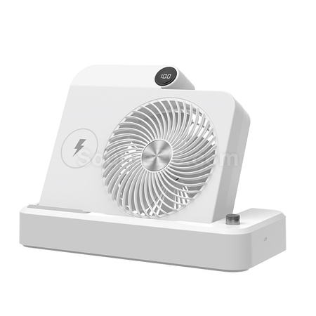 客製化無線充電臺式風扇禮品