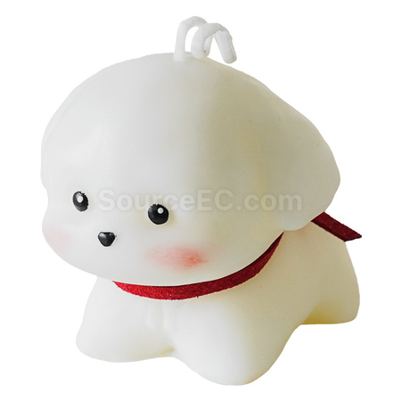 客製化小狗香氛蠟燭擺件禮品