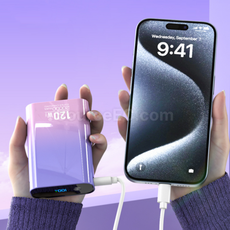 客製化自帶線行動電源禮品