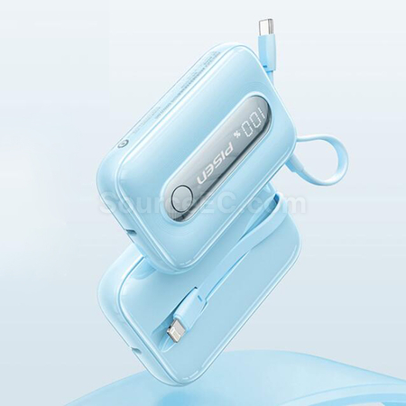 客製化Pisen迷你膠囊移動電源禮品
