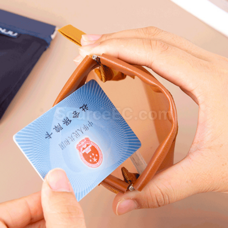 客製化彈片開口網紗收納袋禮品