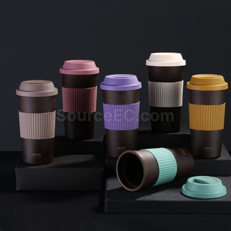 客製化可降解咖啡渣材質咖啡杯禮品